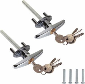 T handle garage door locks