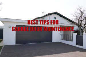 garage door maintenance