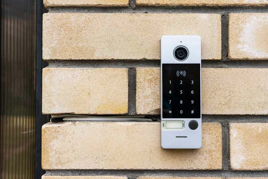 garage door keypad